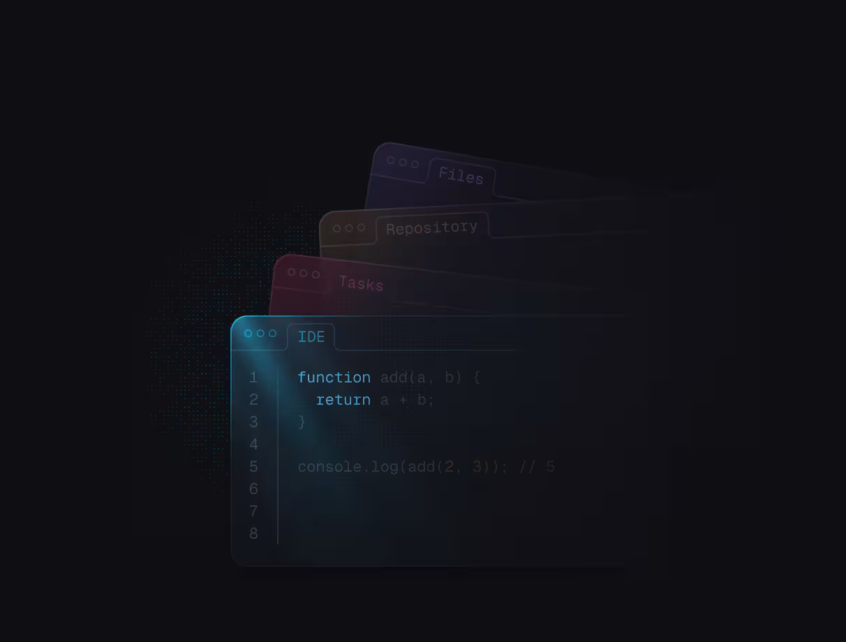 Code editor windows showing project files