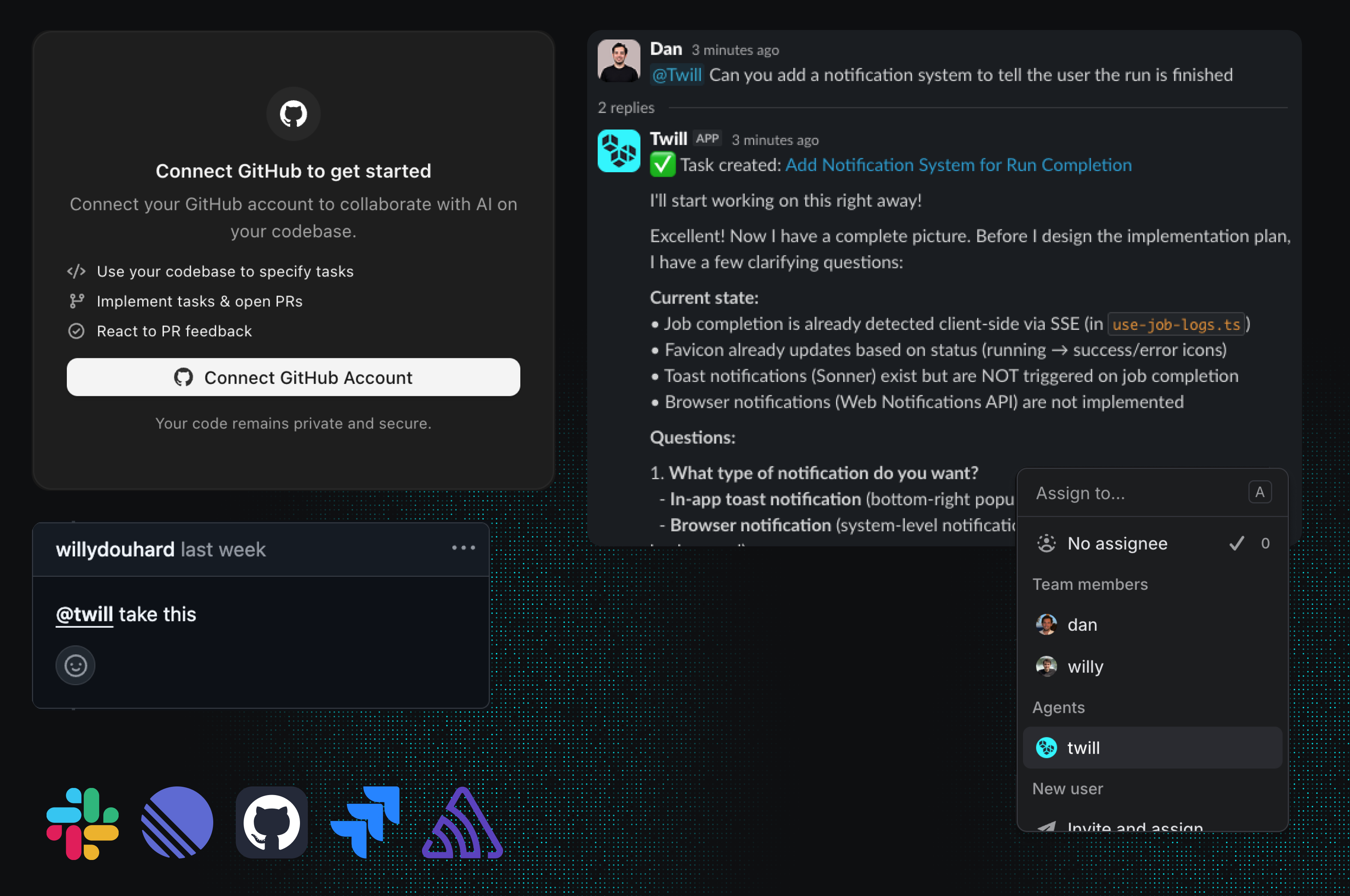 Integrates with your tools